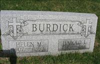 Burdick, Harold L. and Helen M